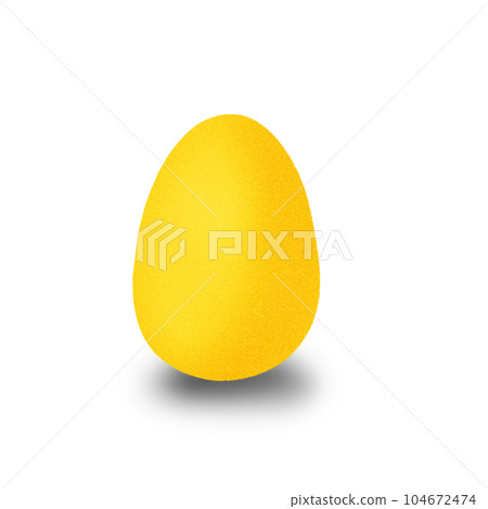 Yellow egg 104672474