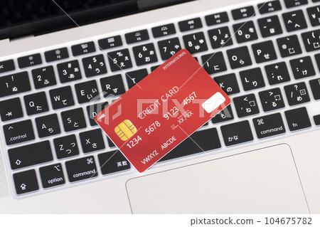 Internet shopping image credit card Internet shopping image credit card 104675782