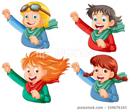 Adventure Kids Heads Collection Adventure Kids Heads Collection 104676165