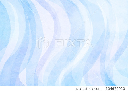 水彩風格藍色背景與搖擺運動 104676920