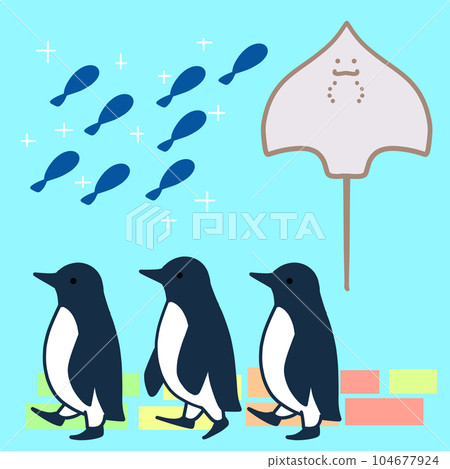 Sea creatures Sea creatures 104677924