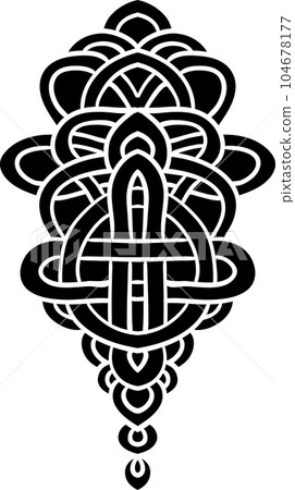 Decorative design element Decorative design element 104678177