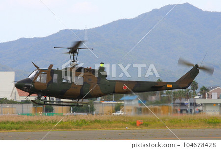 Ground Self-Defense Force UH-1J helicopter 104678428