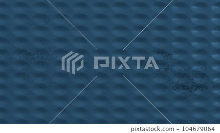 Rough texture like a golf ball 104679064
