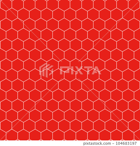 Turtle shell pattern red 2-2 104683197