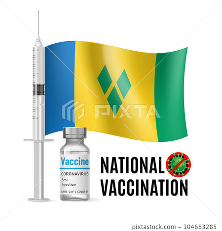Immunization Icon of Saint Vincent and the Grenadines 104683285