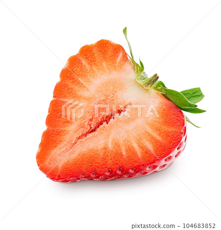 Strawberry isolated on white background 104683852