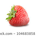 Strawberry isolated on white background 104683858