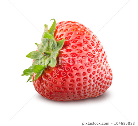 Strawberry isolated on white background 104683858