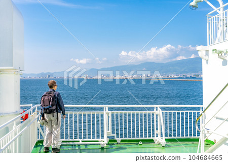 Boat trip male traveling alone 104684665
