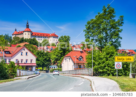 Skofja Loka, Slovenia. Carniola historical region 104685783