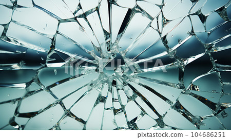 Bullet holes in glass: detailed CG Bullet holes in glass: detailed CG 104686251