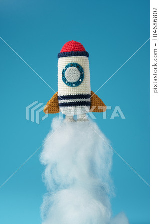 Amigurumi doll rocket image Amigurumi doll rocket image 104686802