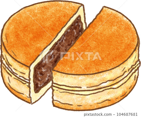 Imagawa-yaki_Oban-yaki_Double-grilled _Rotary-grilled _Anko 104687681