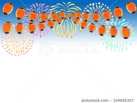 煙花花燈_臥式 104688307