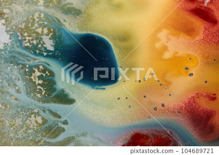 Abstract hand drawn watercolor background, stain watercolors colors between wet glasses. Abstract hand drawn watercolor background, stain watercolors colors between wet glasses. 104689721