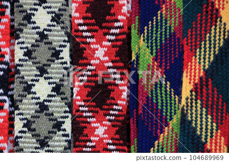 Details of a traditional Lithuanian weave. Details of a traditional Lithuanian weave. 104689969