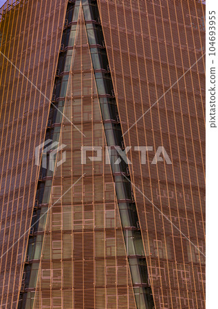 Skyline Skyscrapers Cityscapes of Nairobi City County Kenya's Capital cityscap with sky and skyscrapers in the evening Skyline Skyscrapers Cityscapes of Nairobi City County Kenya's Capital East Africa 104693955
