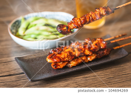 [Evening drink] Edamame yakitori [Appetizer] 104694269