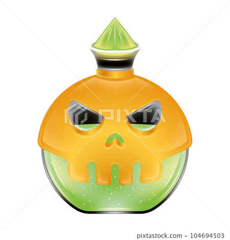Isolated colored magical potion elixir Vector 104694503
