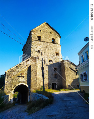 Kushnir Tower - gateway of old city fortification, Kamianets-Podilskyi 104694813