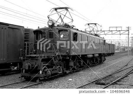 Railway National Railways Train Locomotive EF18 EF58 Old Tokaido Main Line Iwata Freight Railway National Railways Train Locomotive EF18 EF58 Old Tokaido Main Line Iwata Freight 104696846
