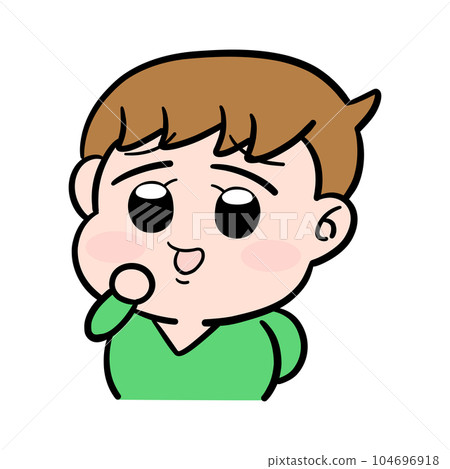 男孩笑 104696918