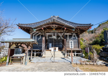 風光寺境內“秋天的紅葉名勝臥留梅” 大牟田市 104697438