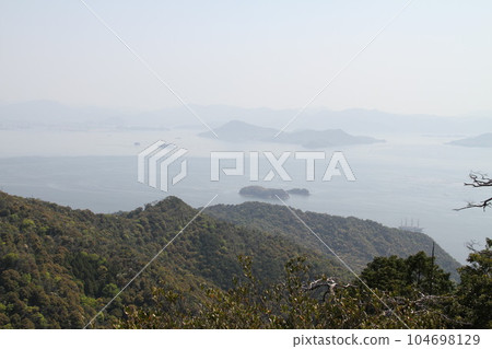An early summer day in Miyajima, Aki Province 104698129
