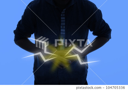 image of stomachache 104705336