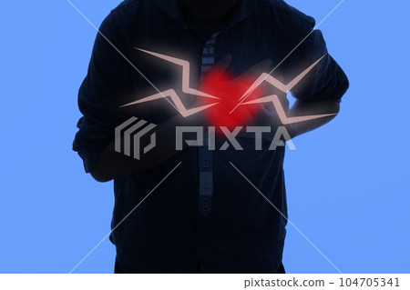 image of heart disease image of heart disease 104705341