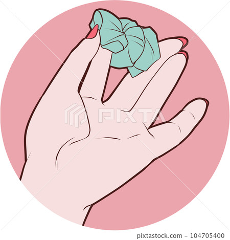 手捧糖果巧克力，手捧糖果（清爽情人節） 104705400