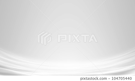 White abstract background with smooth lines 104705440