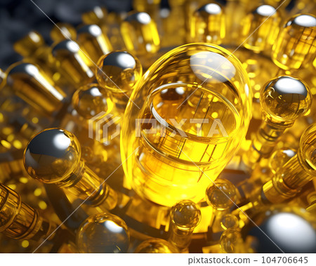 圖庫插圖: 抽象醫學研究圖像 圖庫插圖: 抽象醫學研究圖像 104706645