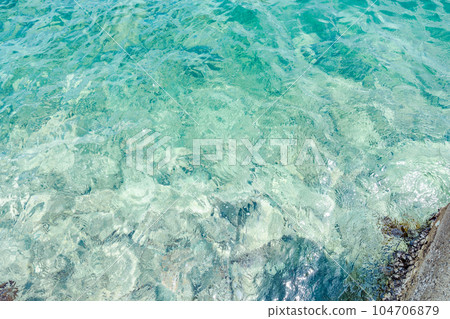 材質 乾淨的海水 104706879