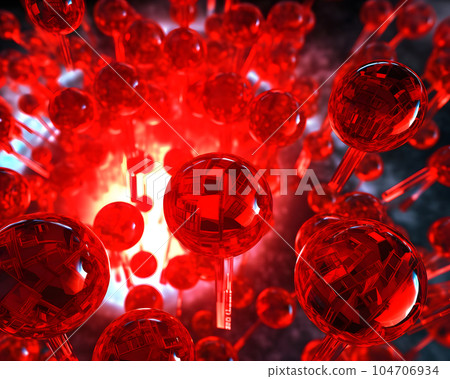 Stock Illustration: Abstract medical research image Stock Illustration: Abstract medical research image 104706934