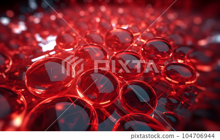 圖庫插圖: 抽象醫學研究圖像 104706944