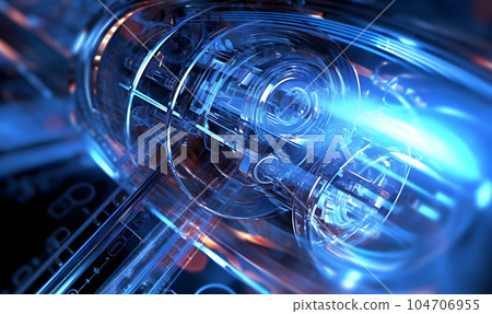 Stock Illustration: Abstract medical research image Stock Illustration: Abstract medical research image 104706955