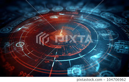 Stock Illustration: Abstract medical research image Stock Illustration: Abstract medical research image 104706962