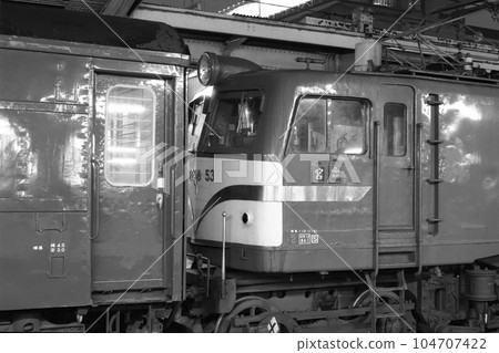 鐵路 國鐵 列車機車 EF58 53 宮原大阪快車 104707422