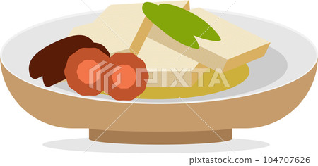 燉高野豆腐 燉高野豆腐 104707626