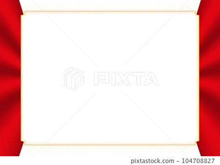 Horizontal frame and border with Albania flag Horizontal frame and border with Albania flag 104708827