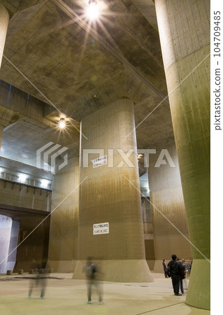 埼玉縣春日部市，首都圈外地下排水道，地下神社“加壓水箱” 104709485