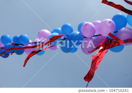 Multicolor Air Balloons 104710281