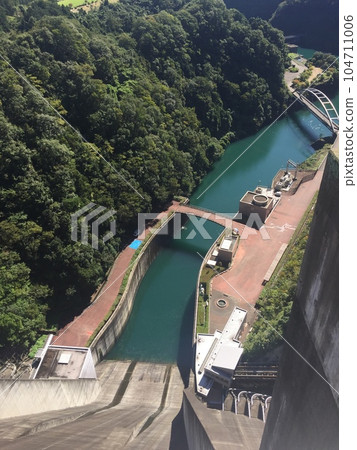 從宮瀨水壩堤壩眺望的風景 104711006