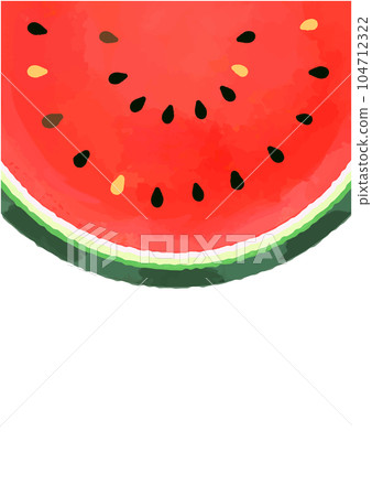 可愛清爽滿屏半個西瓜（豎版） 104712322