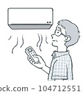 Appropriate air conditioning to prevent heatstroke 104712551