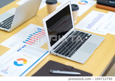 unmanned meeting scene unmanned meeting scene 104712740
