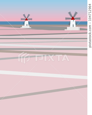 特拉帕尼 trapani Shioda 鹽水風車 mulini a vento 西西里島夜景 特拉帕尼 trapani Shioda 鹽水風車 mulini a vento 西西里島夜景 104712964