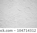 Uneven uneven design painted wall white texture 104714312